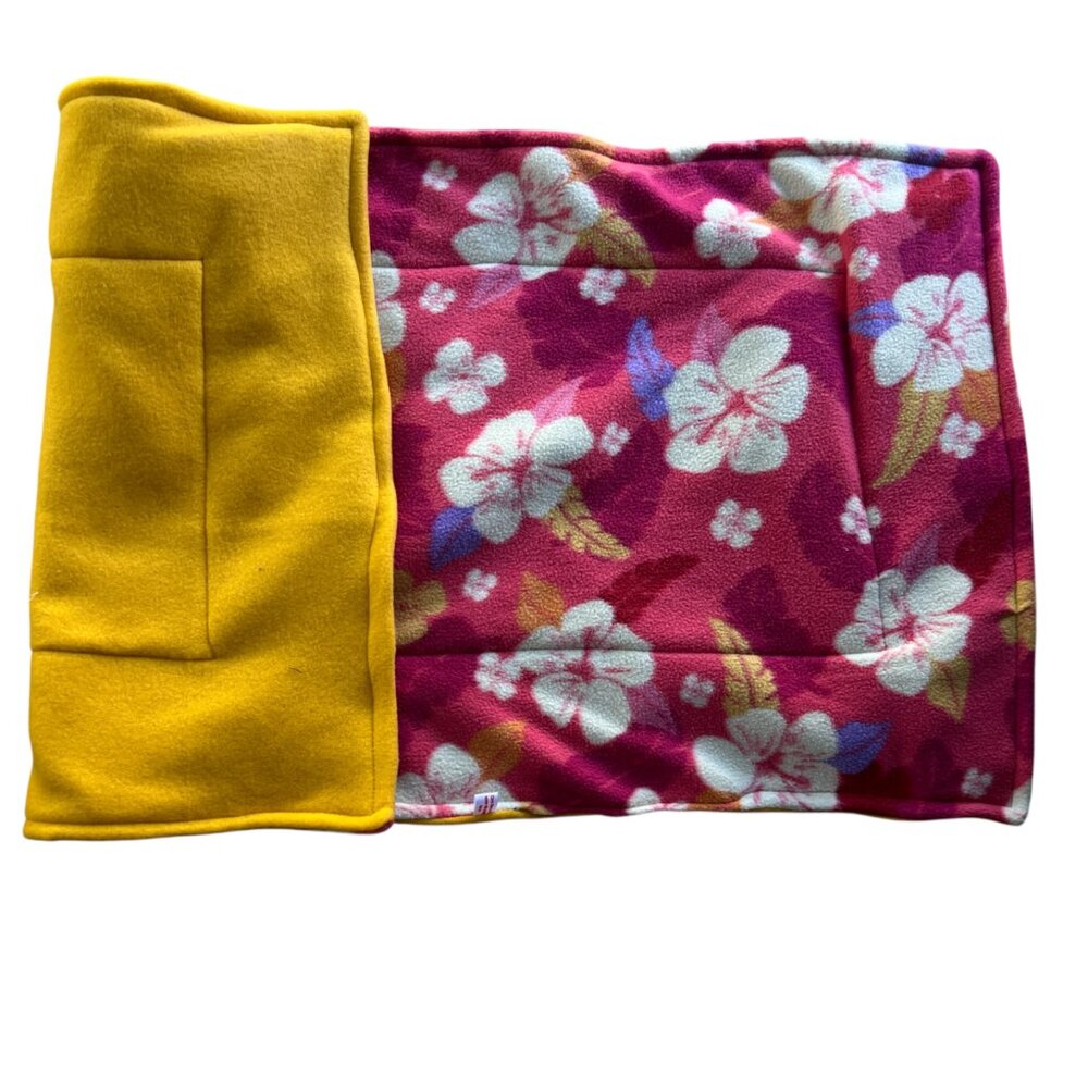Guinea Pig Cage Liner Fleece Midwest 24” x 47” New Aloha Flowers
